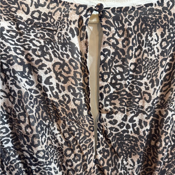 Alice + Olivia Silk Leopard Print Mini Dress SZ XS Evening Wear Classy Dress - Picture 9 of 13